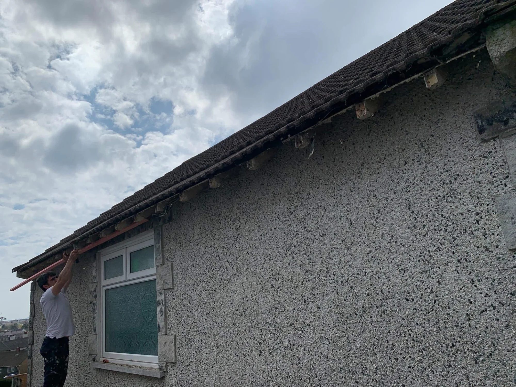 Storm damage roof repairs in Liskeard