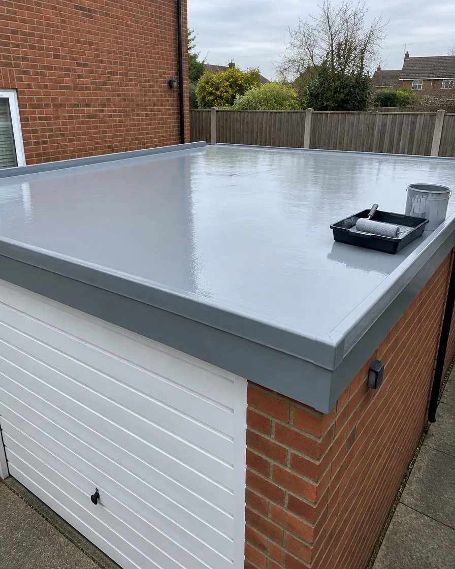 Garage roof replacement in Liskeard