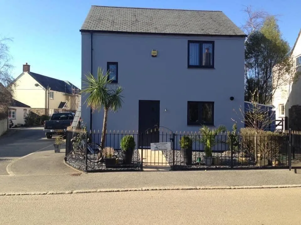 Finished exterior painting and roofline work in Liskeard